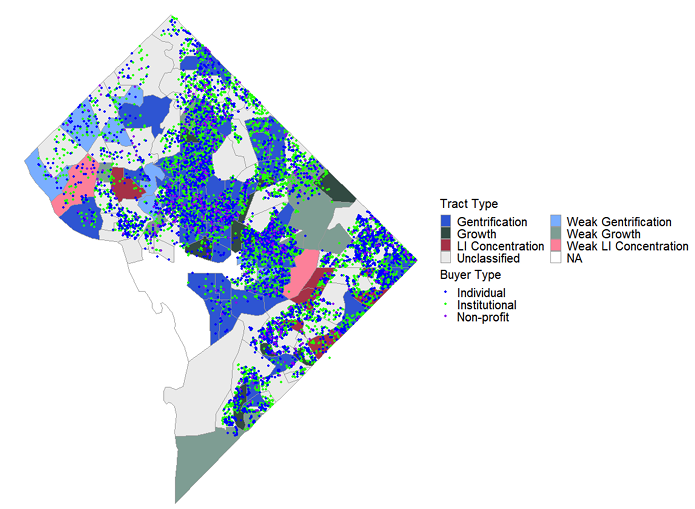 map of tax liens and gentrification